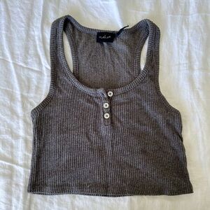 Out from under urban outfitters ribbed grey tank